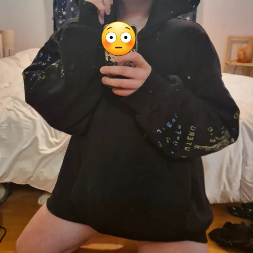 All I'm wearing is this hoodie 😘 by Visual_Stick1044