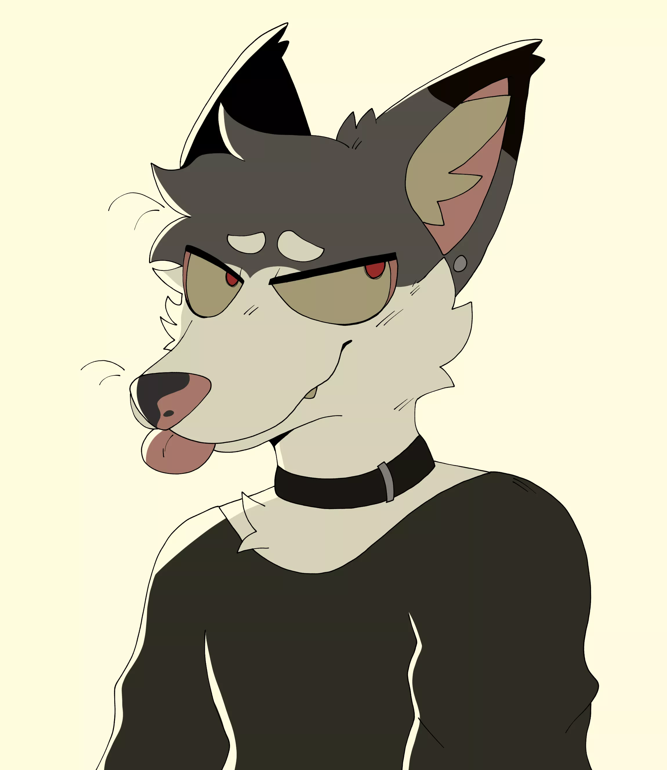 anyone wanna help me name this dog? (my art) posted by felonygoat