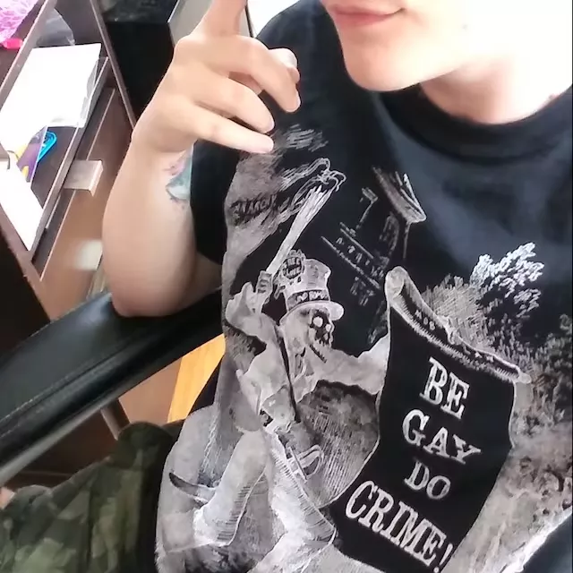 Be Gay Do Crime! posted by maribethlai