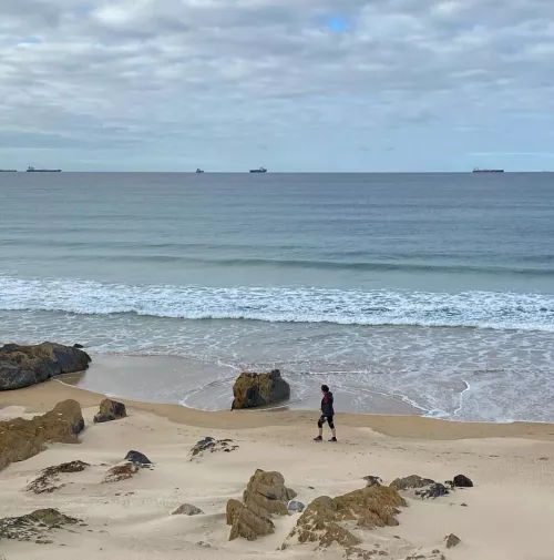 Beach Walks have been my therapy by UnfairSeesaw5643