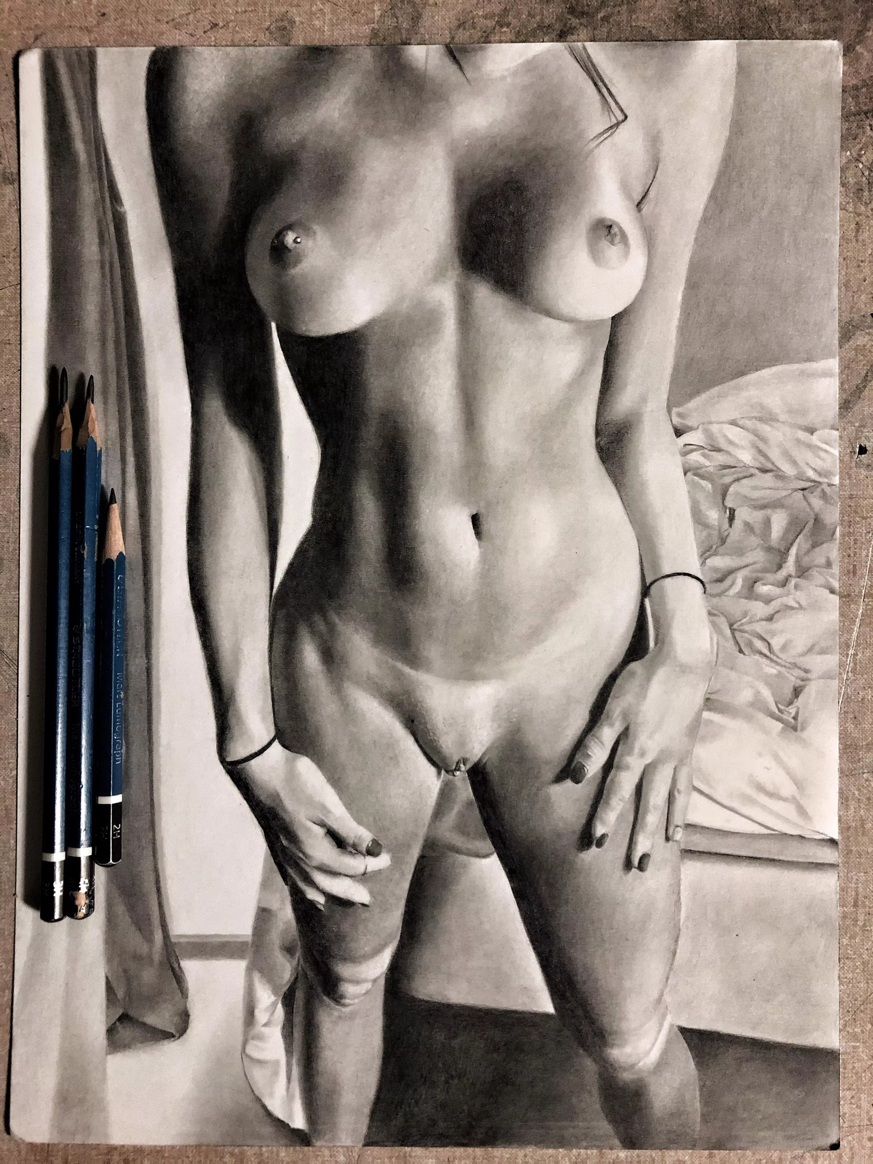 Ceramicrockss - graphite drawing by me posted by TheSensualPencil