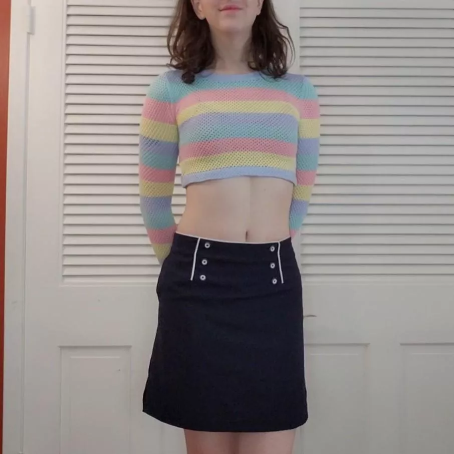 Found this top at a thrift store recently, I had to get it 😇 posted by Jen_Angels