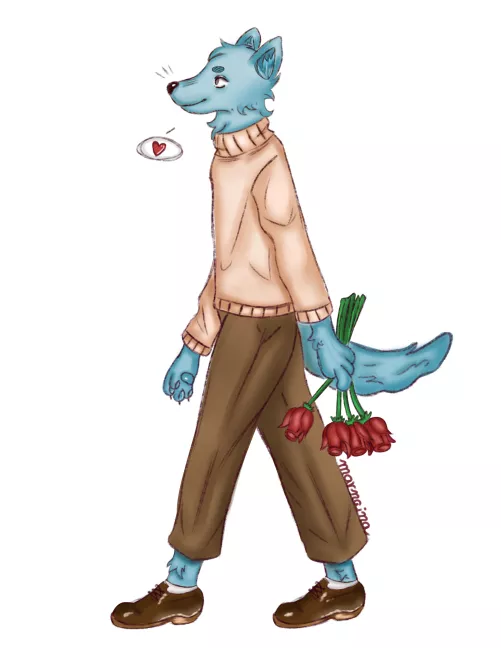 Hey! what do you think of my art? 🐾? by marnaina