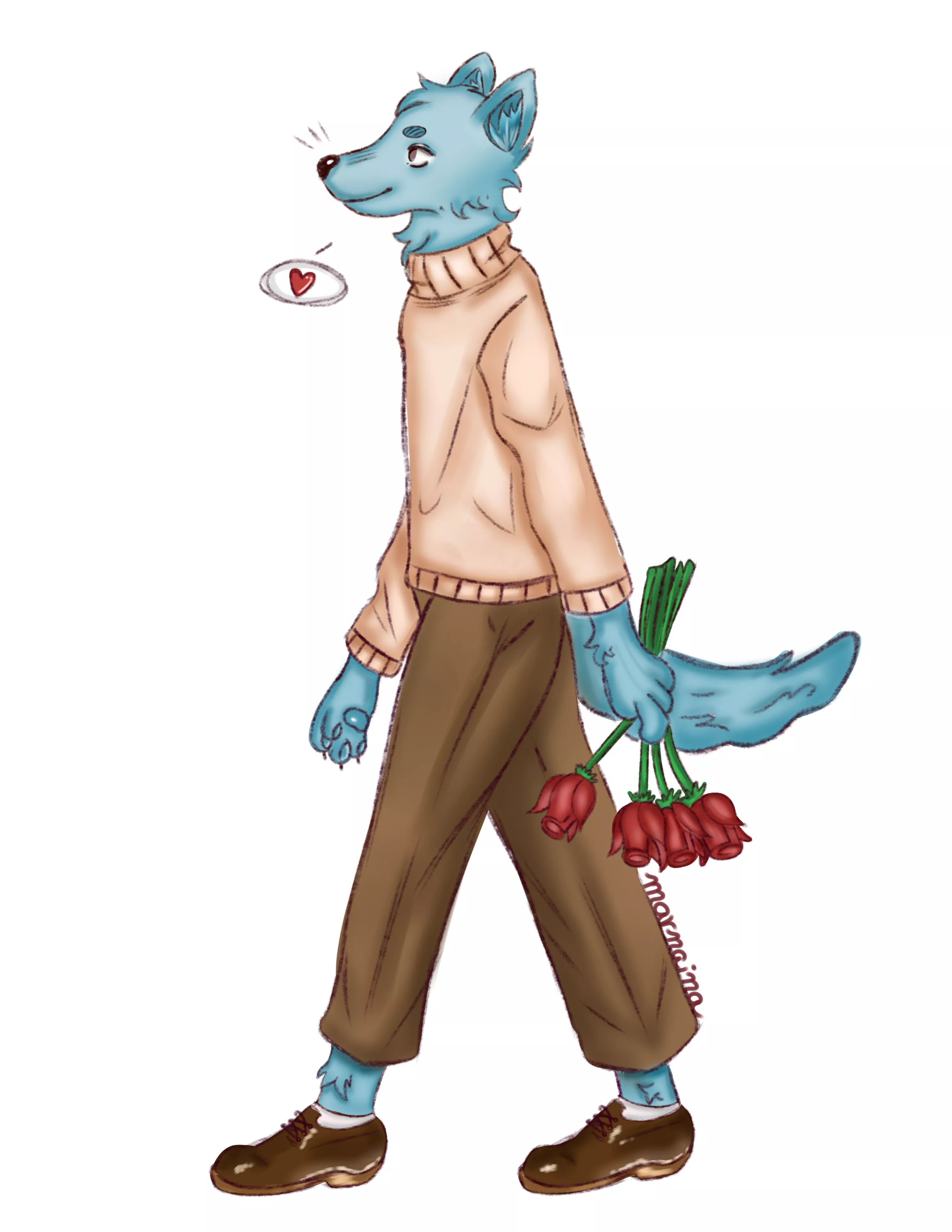 Hey! what do you think of my art? 🐾? posted by marnaina