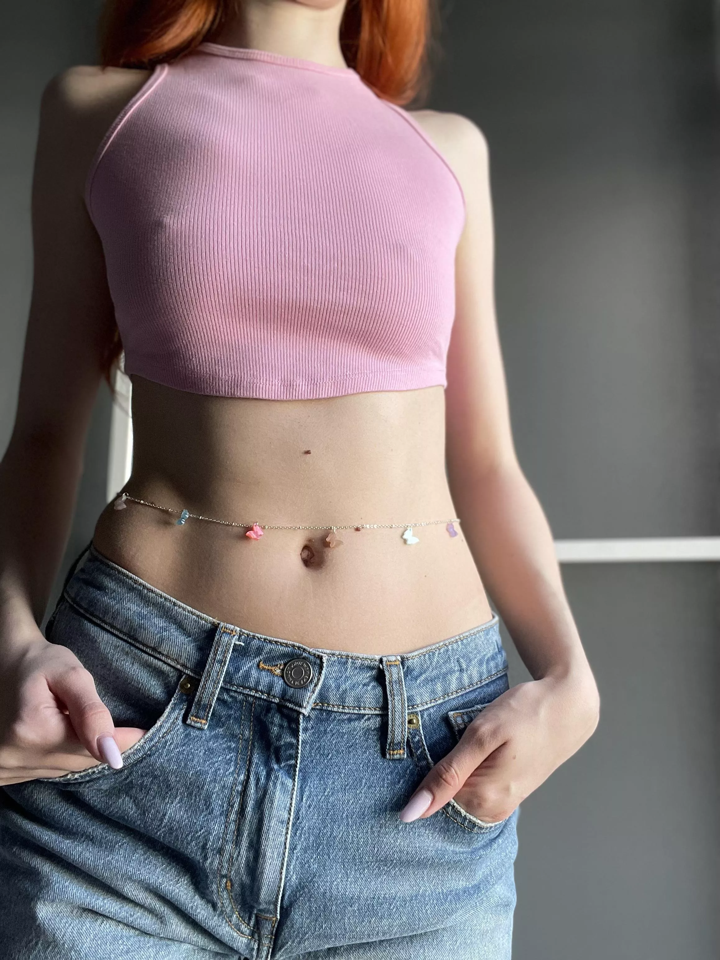 I’m always braless outside to tease guys posted by long-legzzz