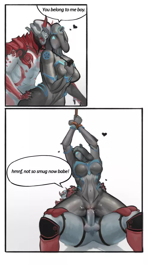 [Ivara + Ash] Ash Gets The Upper Hand This Time (melo_luska) by Darthmufin