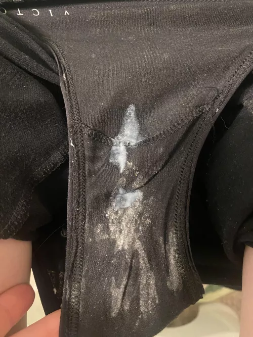 Made a wet spot right before bed 👅 by ellynberry