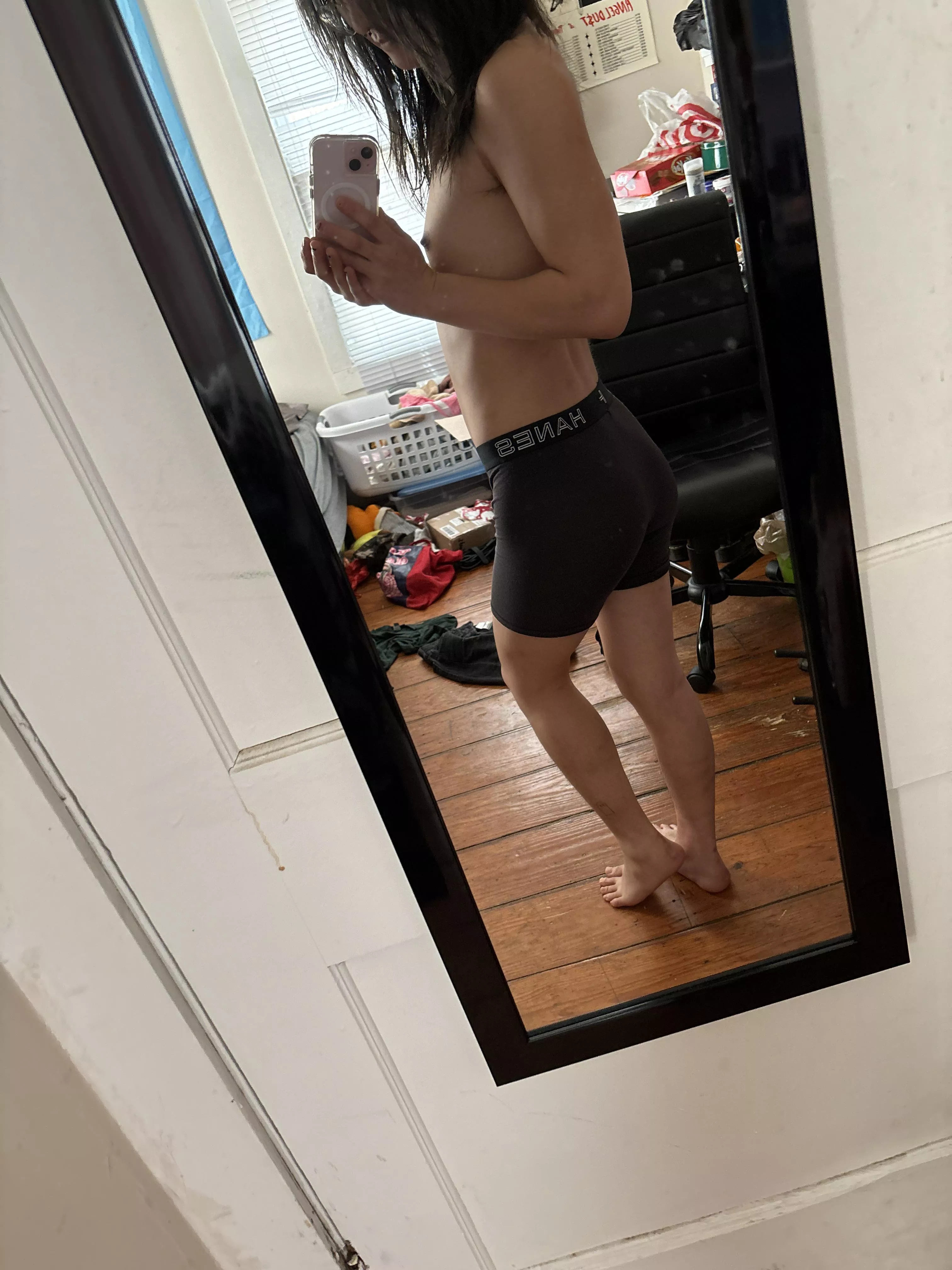 my boyfriend left his underwear at my house hehe posted by urfavorite-sin