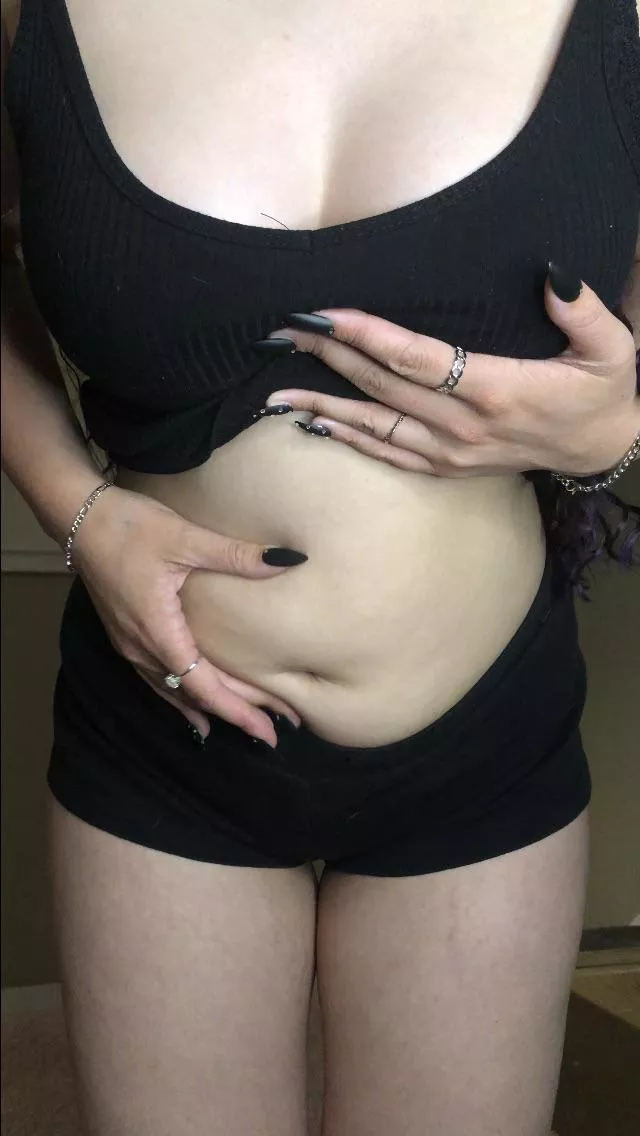 My stuffed soft belly posted by lalahehex