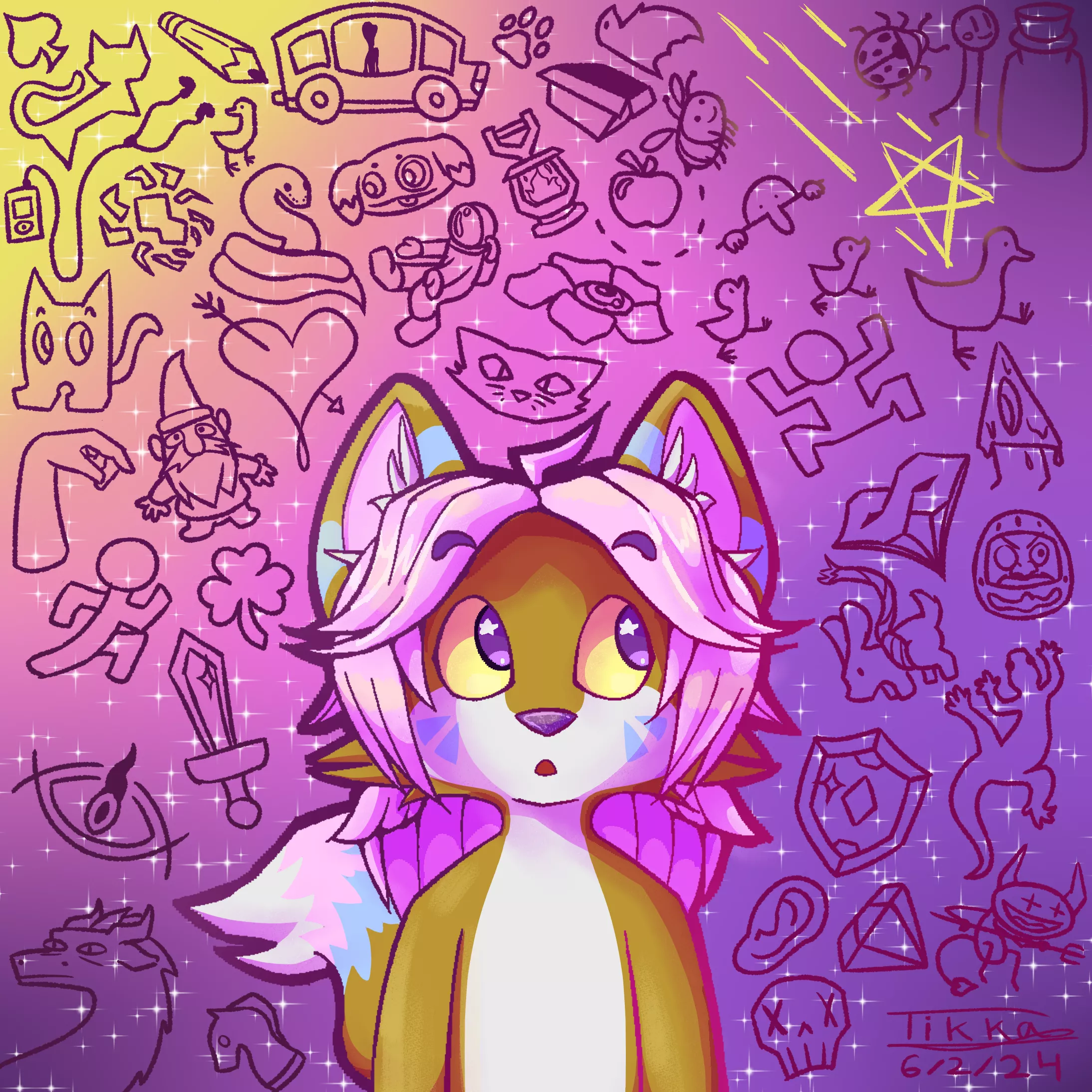 Spacin' Out, by me, @TikkaLaChica! posted by pigzRgr8