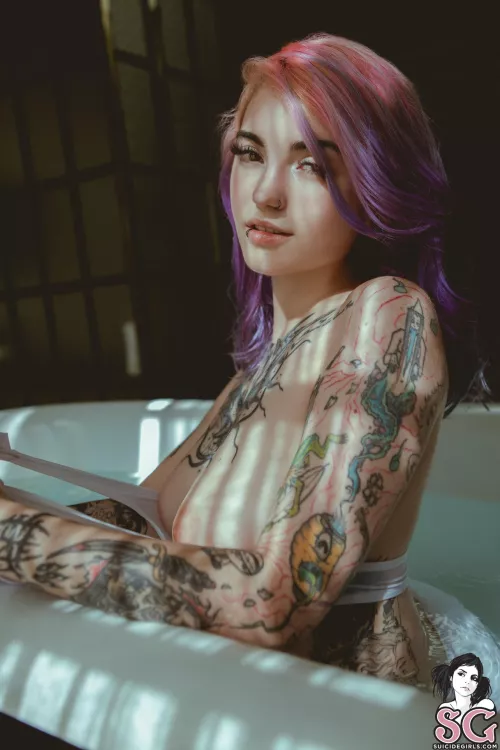 Though Light and Shadow 🖤 Model: Gloom by SuicideGirls