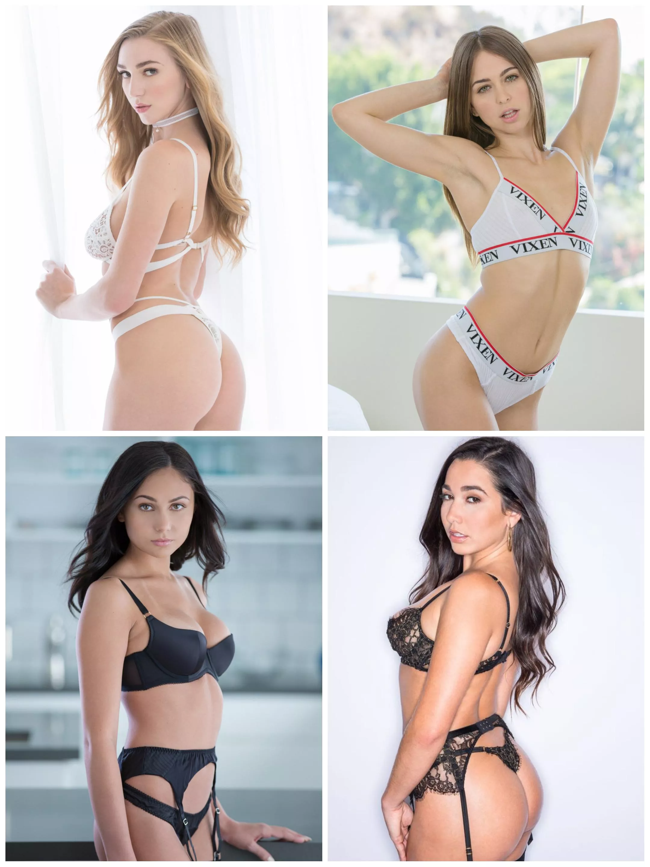 Vixen Angels Tournament: Pick 2 of your favorites for the next round - Part 7: [Kendra Sunderland] vs [Riley Reid] vs [Ariana Marie] vs [Karlee Grey] posted by meltedplankton