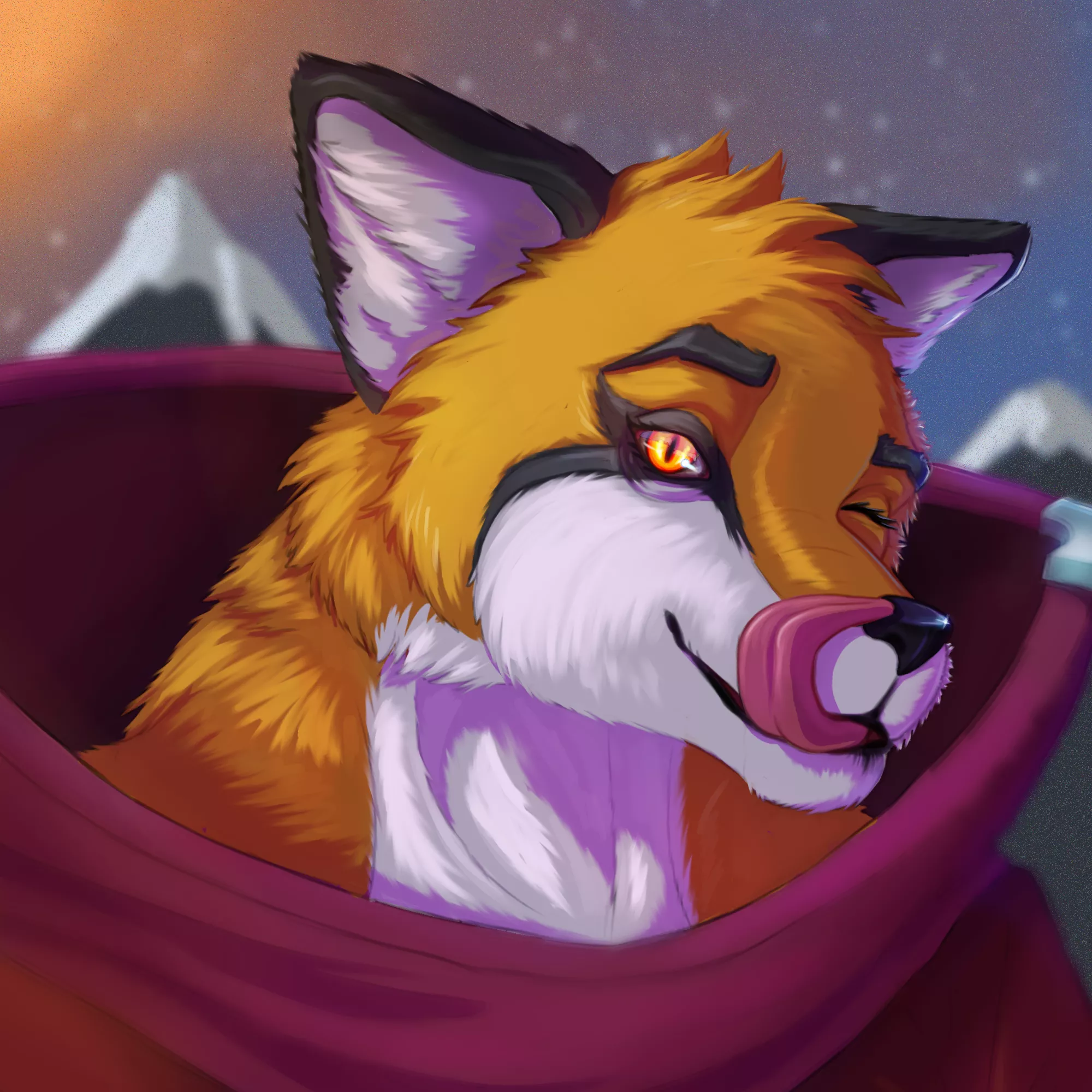 Vixy, the fox! posted by Tonny_Art