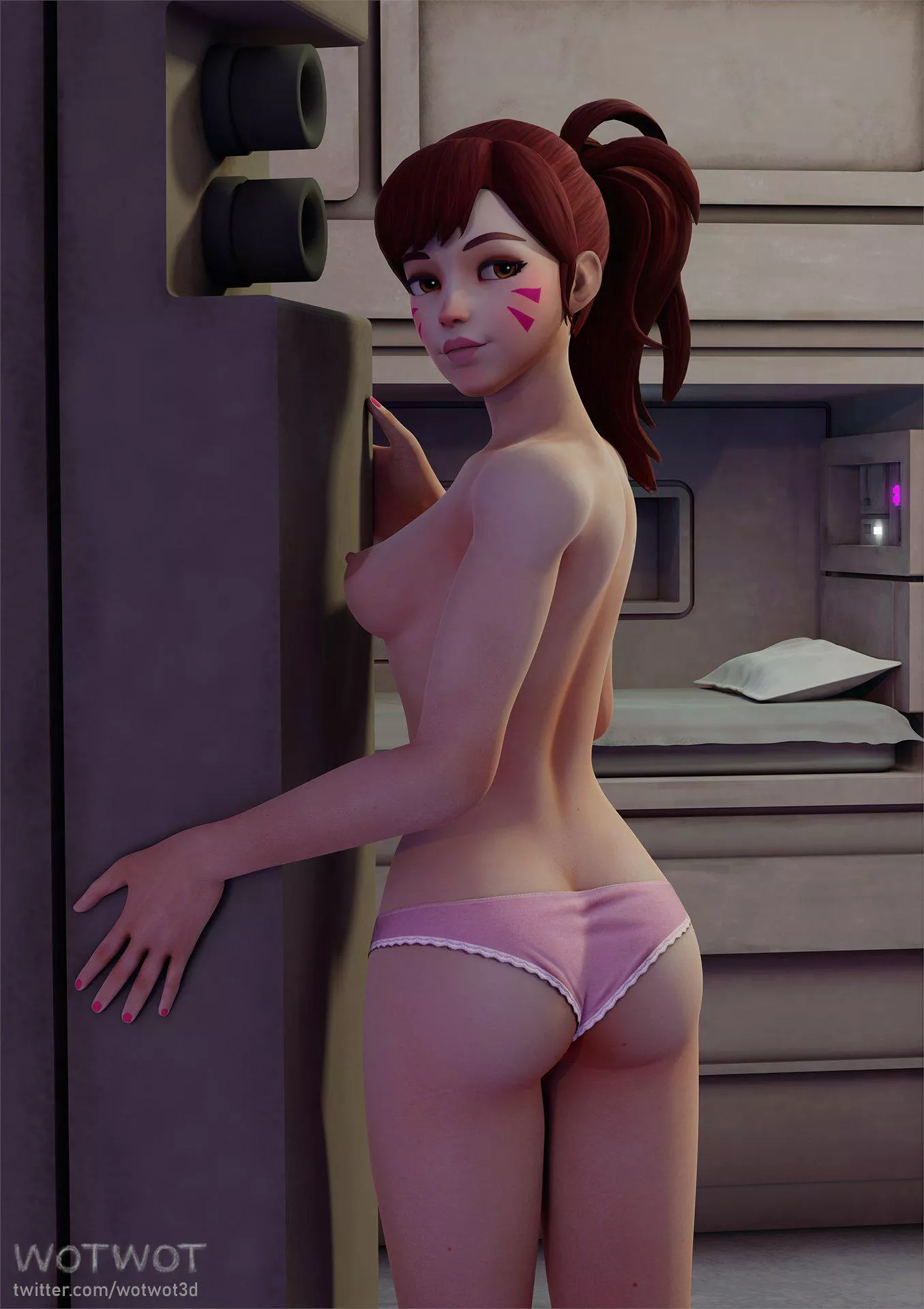 D.va (wotwot3d) [Overwatch] posted by LilLizz22