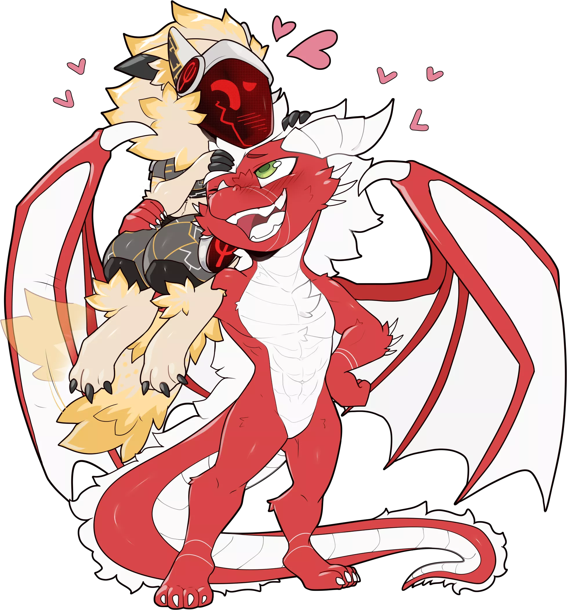 I decided to do a gift for one of my clients X3 proto and dragon ship! (Art by me) posted by Marychic3908