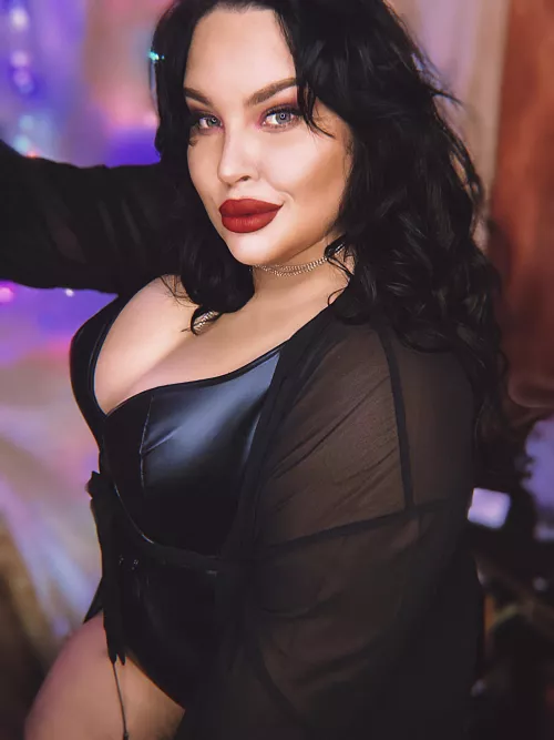 I'll be your woman in black ☺️ by Sea_Status_8317