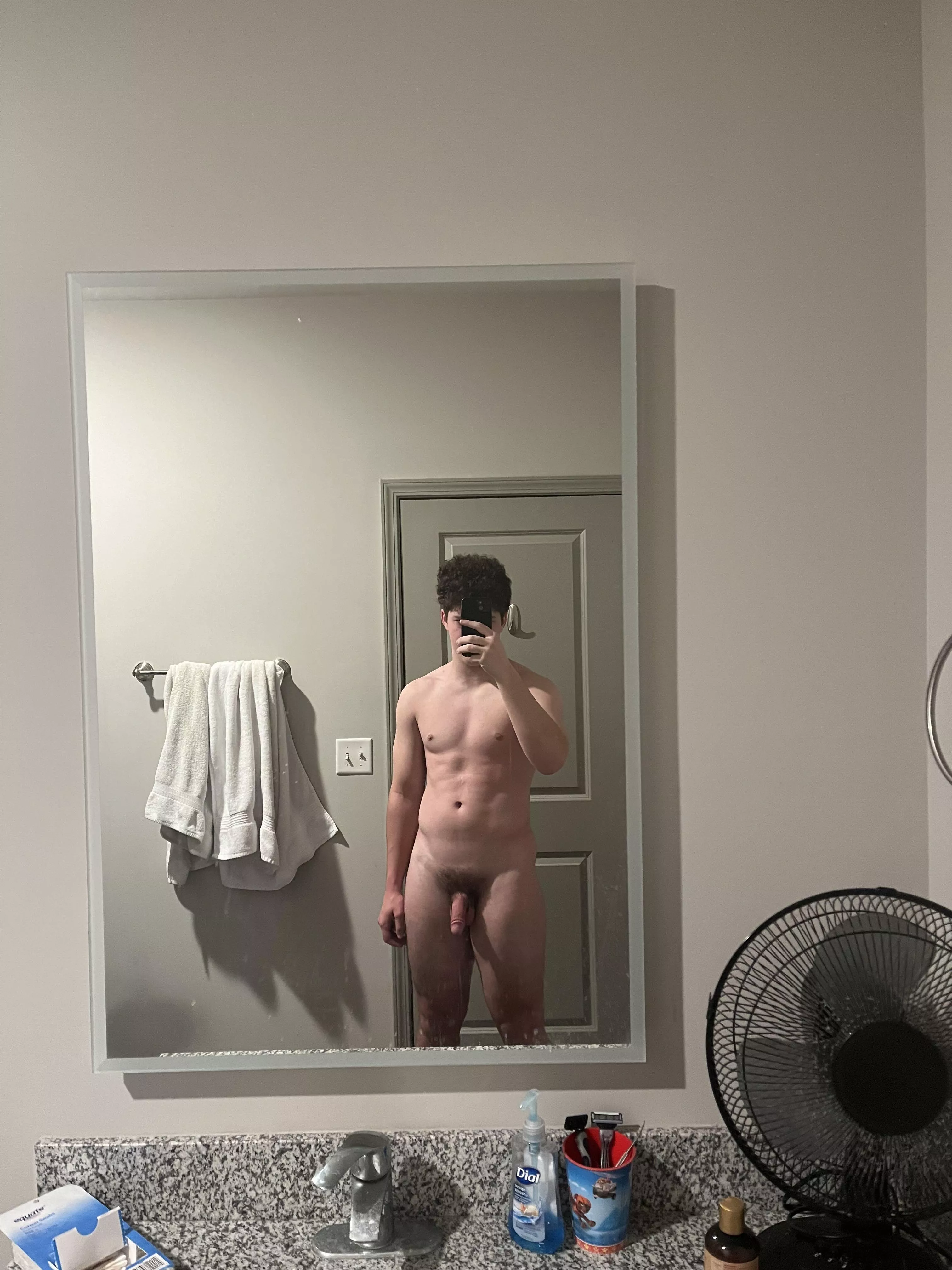 (M) 18 years old. I’m a grower but I’m worried it looks small when it’s soft posted by Remarkable_Bat_1286