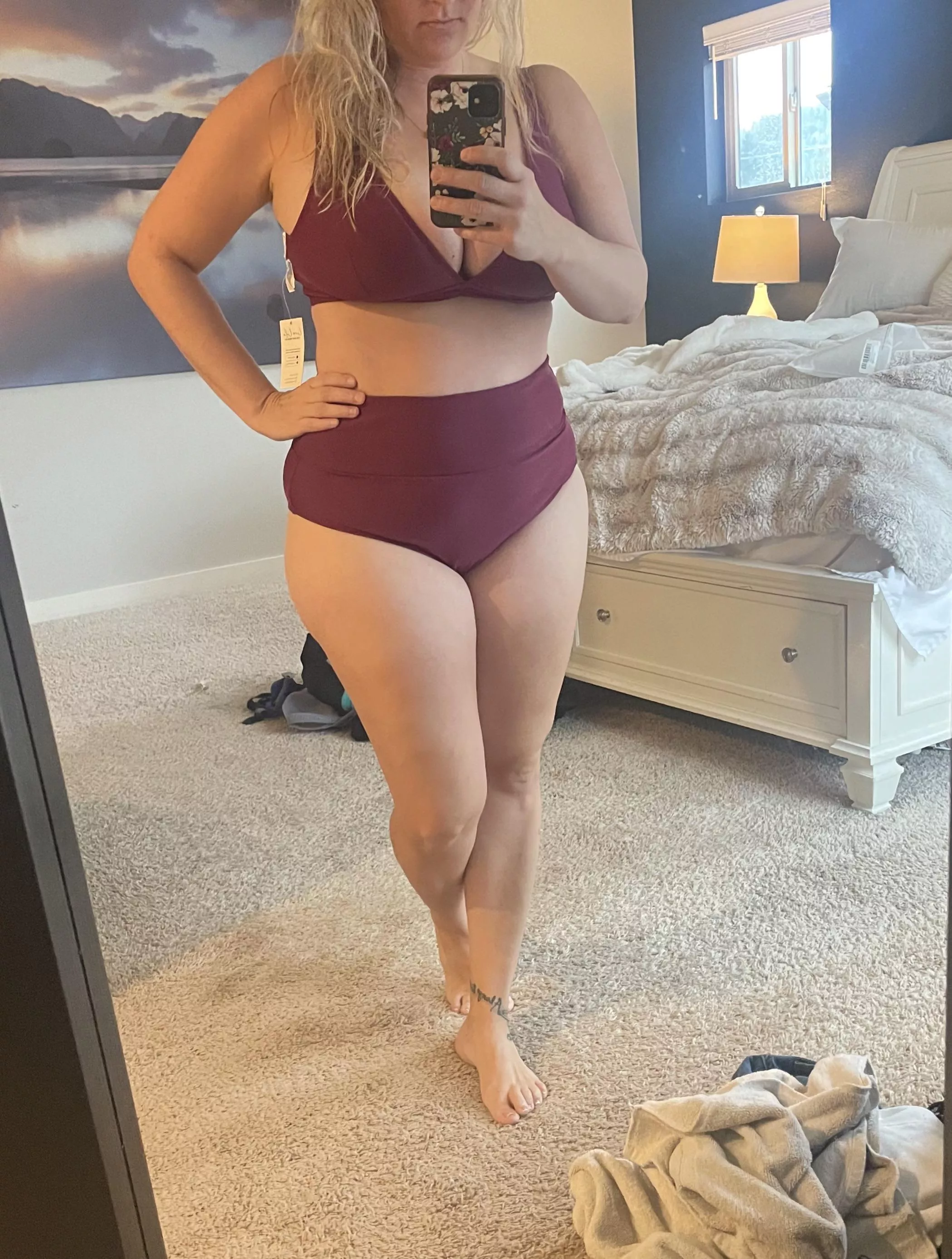 Mom bikini and all, she can still get it posted by InevitableOne9567