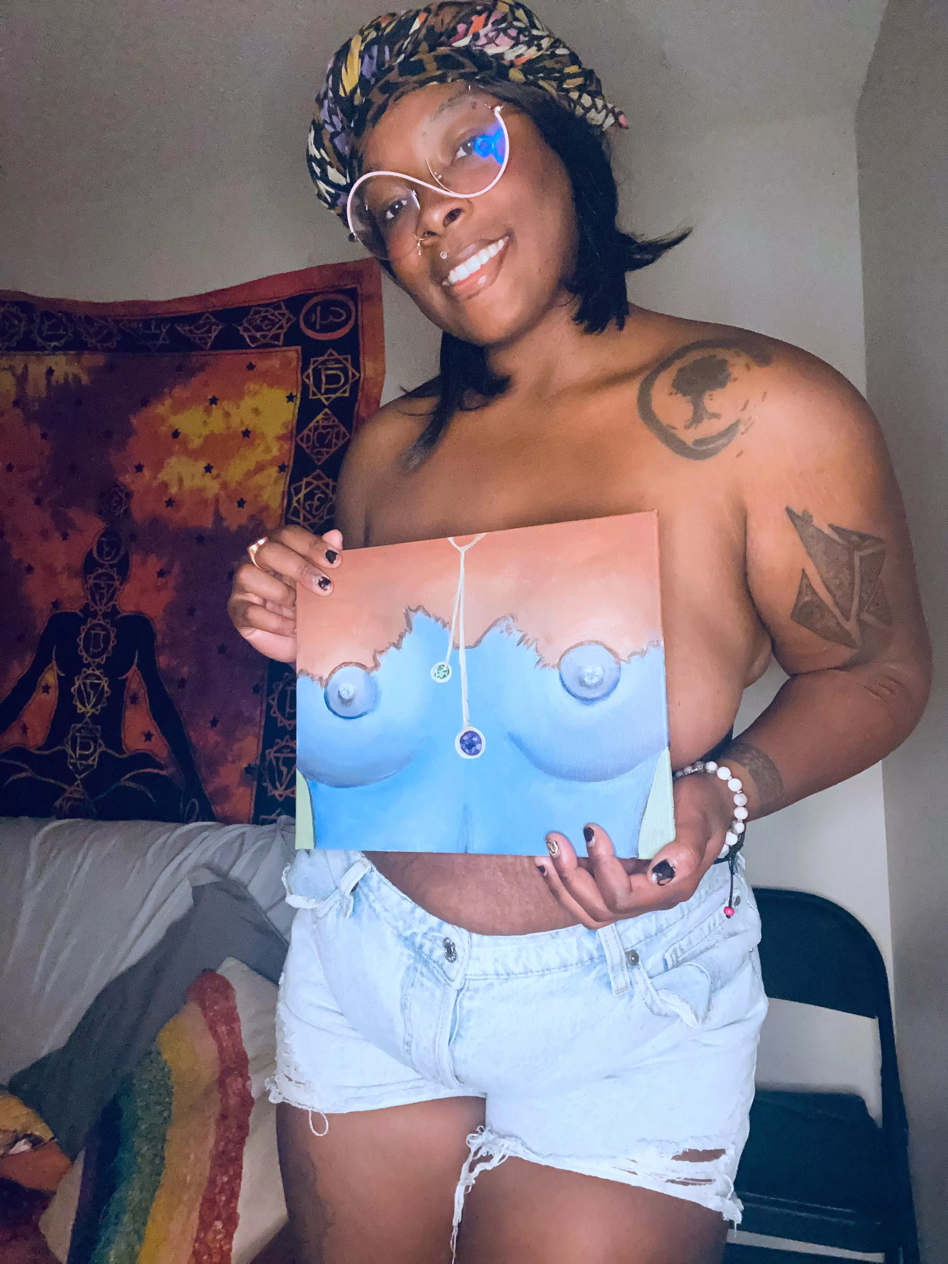 My Version of a self Portrait! 🥰 posted by Pure-Mongoose-4093