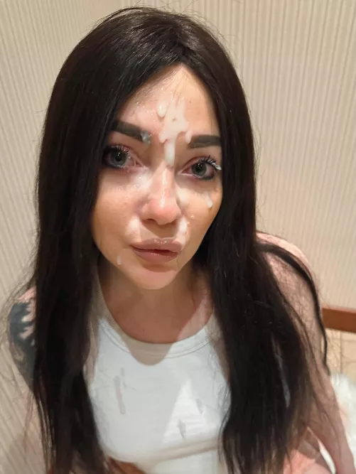 Nice big facial by x_piece_of_me