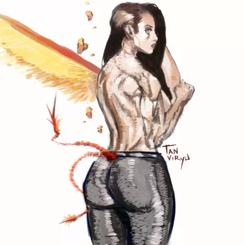 [OC] Scribbling ✍️ by StainlessInferno