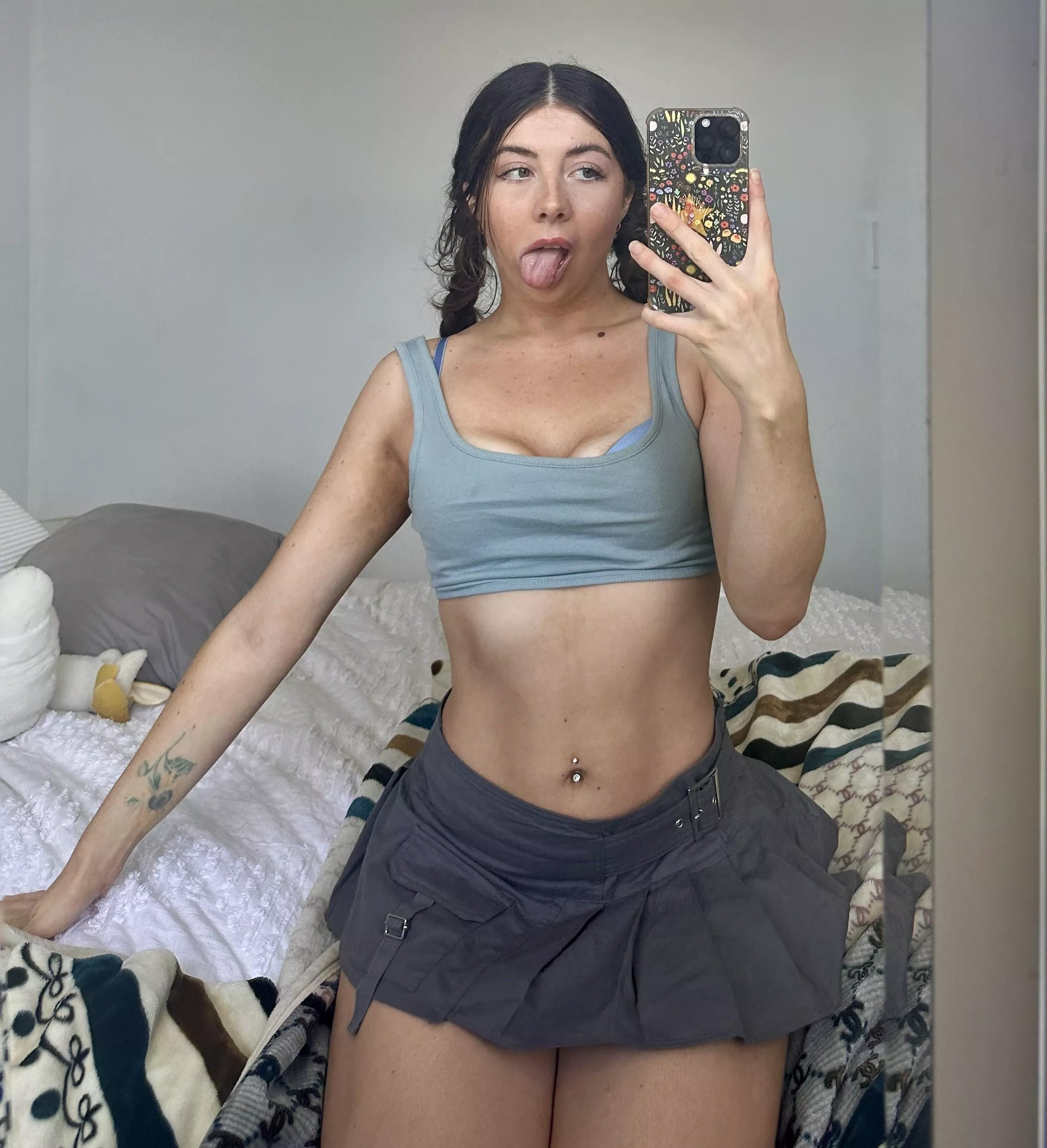 Snap a selfie before hitting school posted by Inevitable-Orchid335