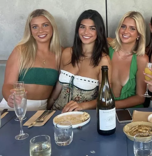 two blondes and a brunette by Amazing_Mail6567