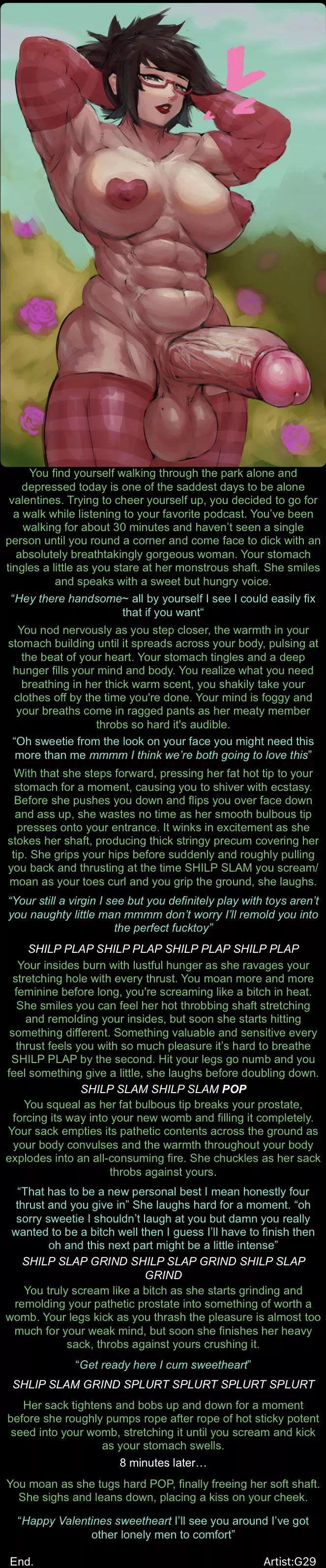 Valentine’s Breeding (Artist:G29) [rough] [dubcon] [impreg] posted by The_EternalVoid