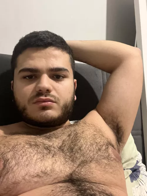 Worship my hairy arm pit by Former_Judge6015