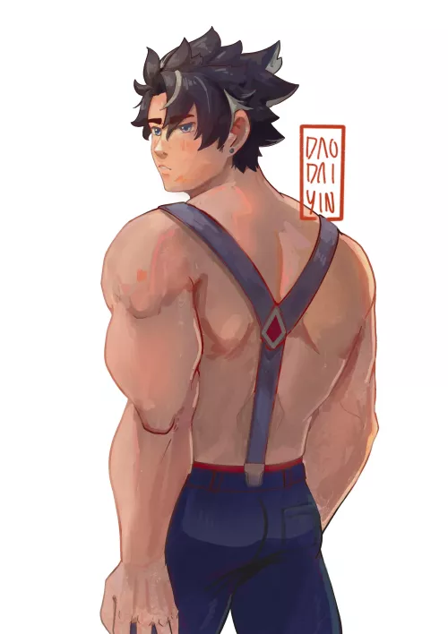 Wriothesley, Genshin [oc] by Daodaiyin