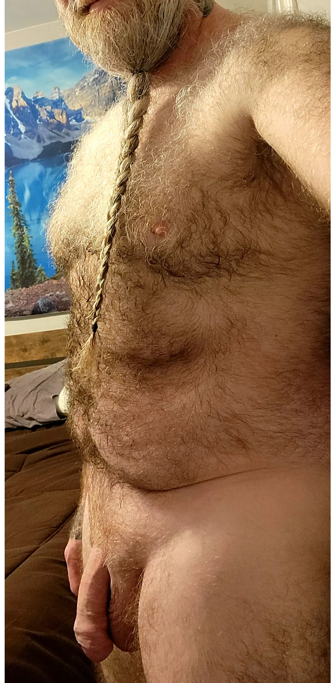 (46) Am I hairy enough? Shoot me a comment or a dm and say hi ☺️ posted by BeardedMopper