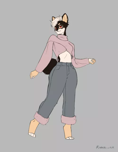 Always loved this outfit, Comms Open by Kaaz_ck