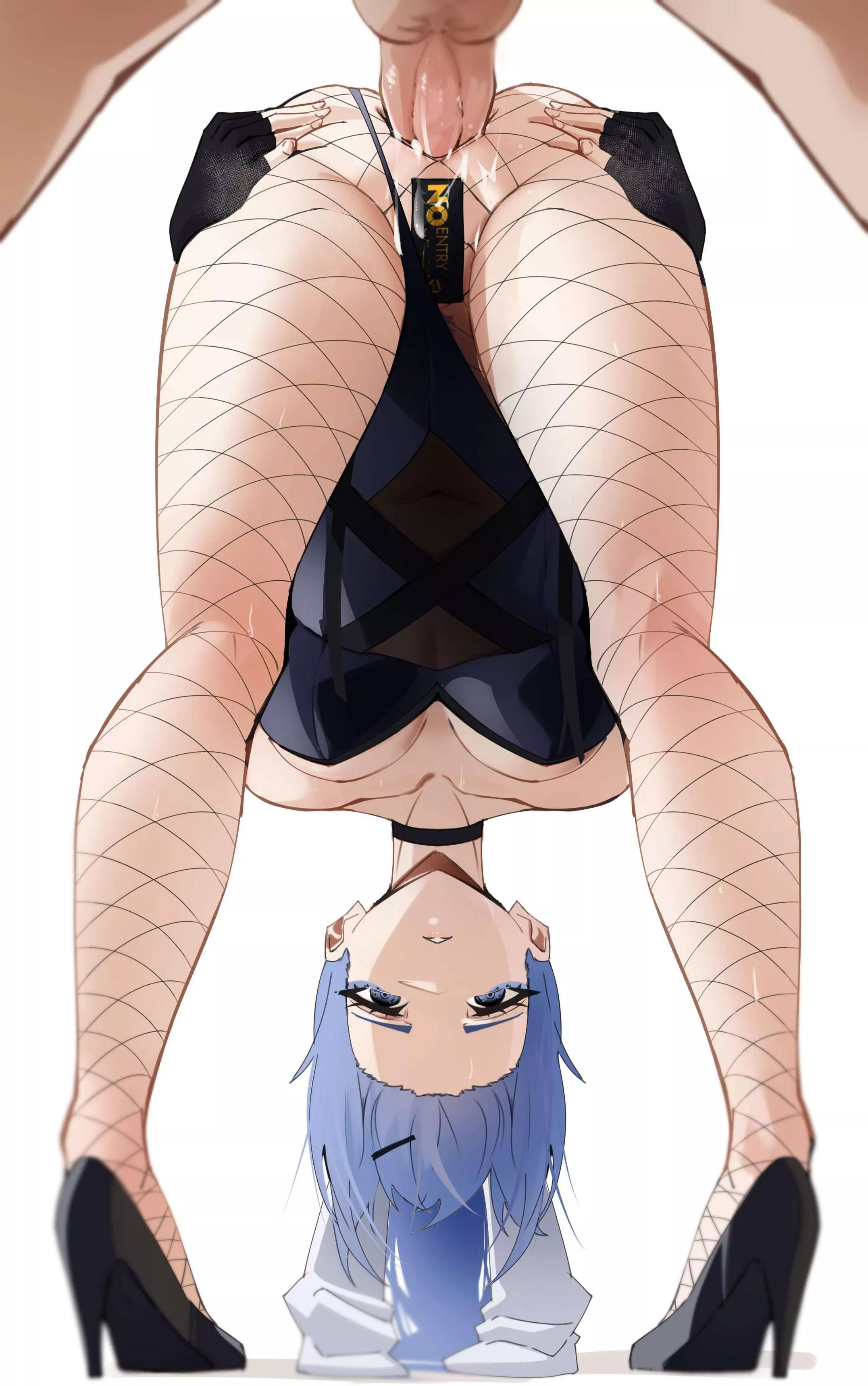 Anal through her fishnets posted by xKillua666