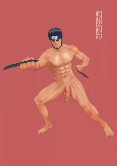 Asuma (Kitanai) [Naruto] drawing by me~ by KitanaiBL