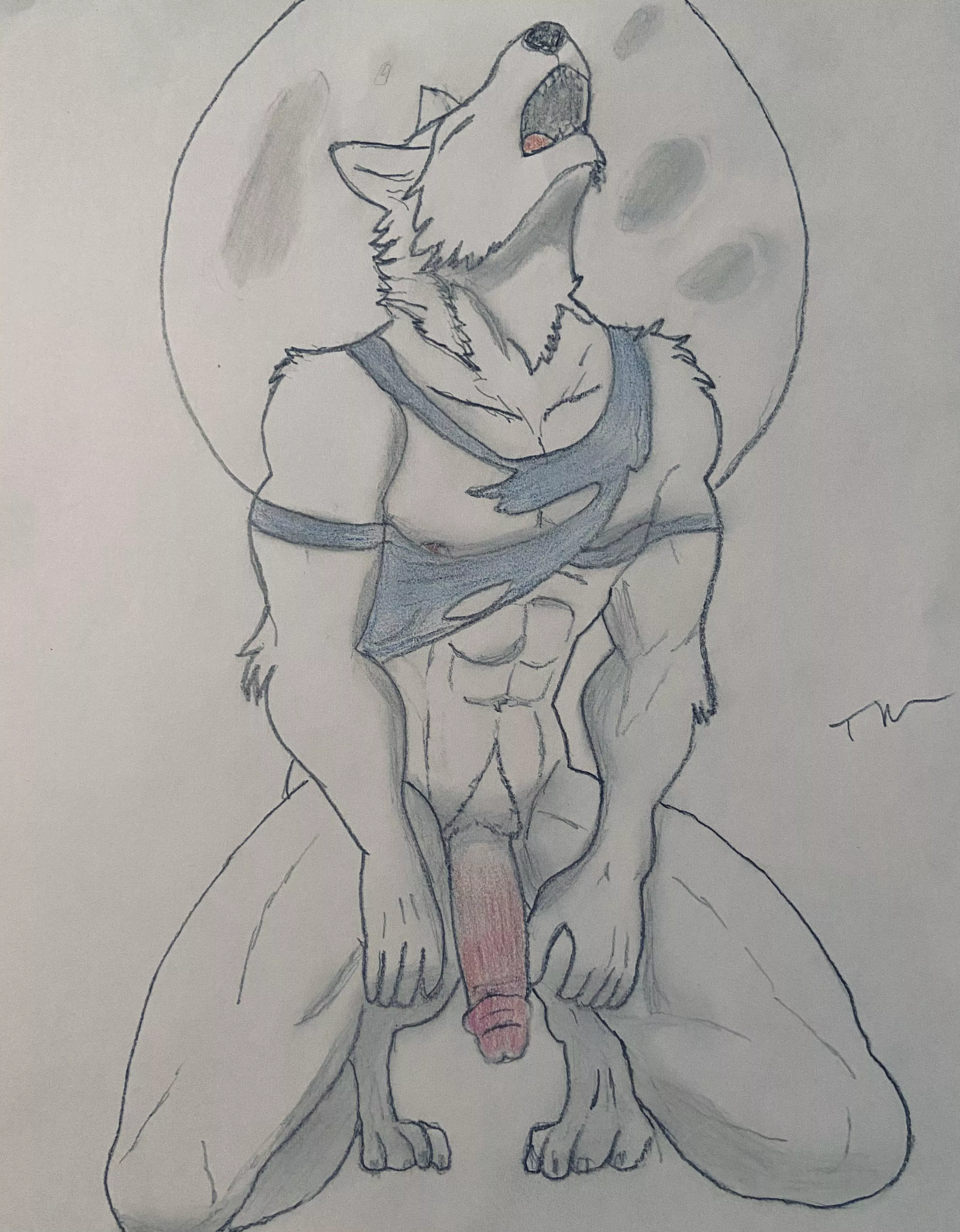 Bad moon rising (Art by me) posted by Hot-Entrepreneur2861