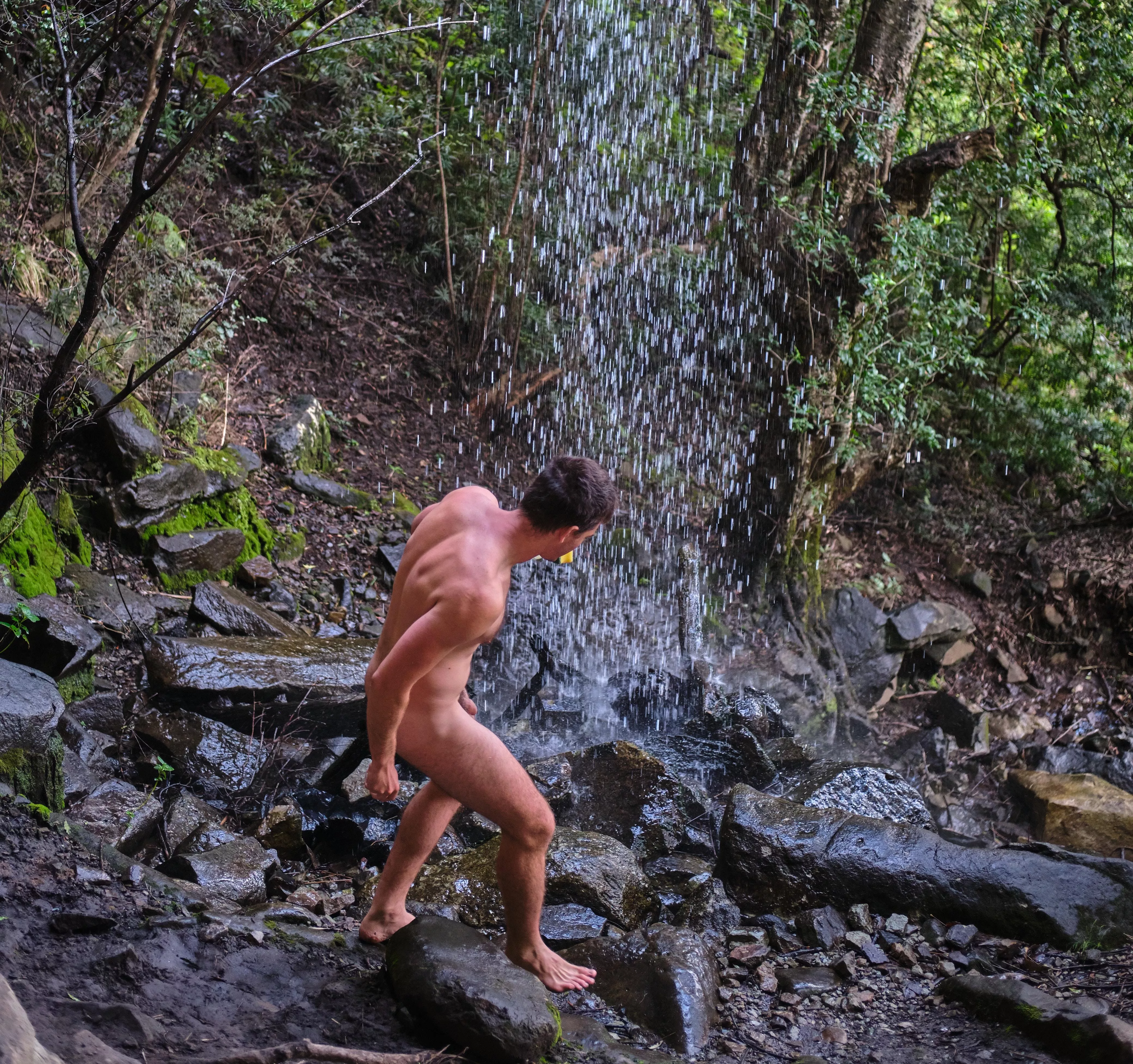 Come hike with me! We can shower together in the waterfall (28). posted by Hiker_West
