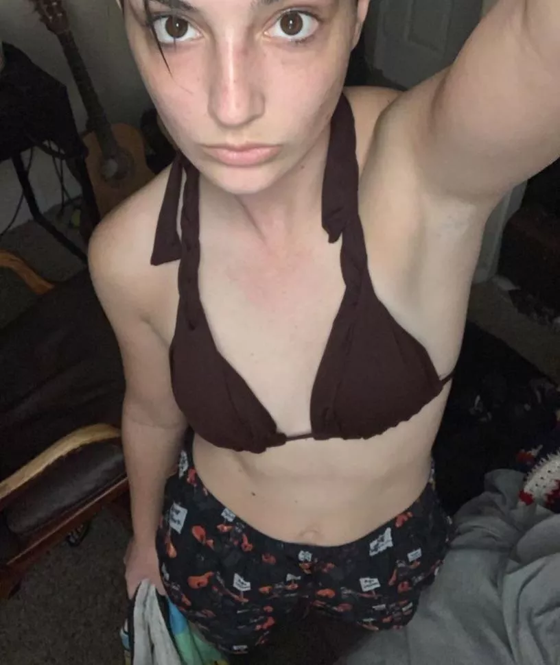 F18 I like to sleep in my bikini for some reason posted by Lemon-Slice08