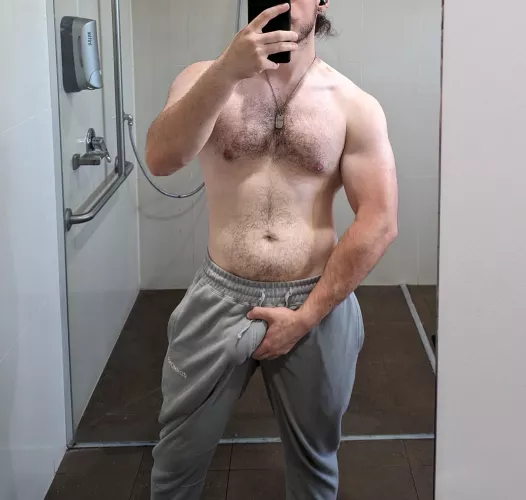 Feeling some kind of a way after the gym by killermic66