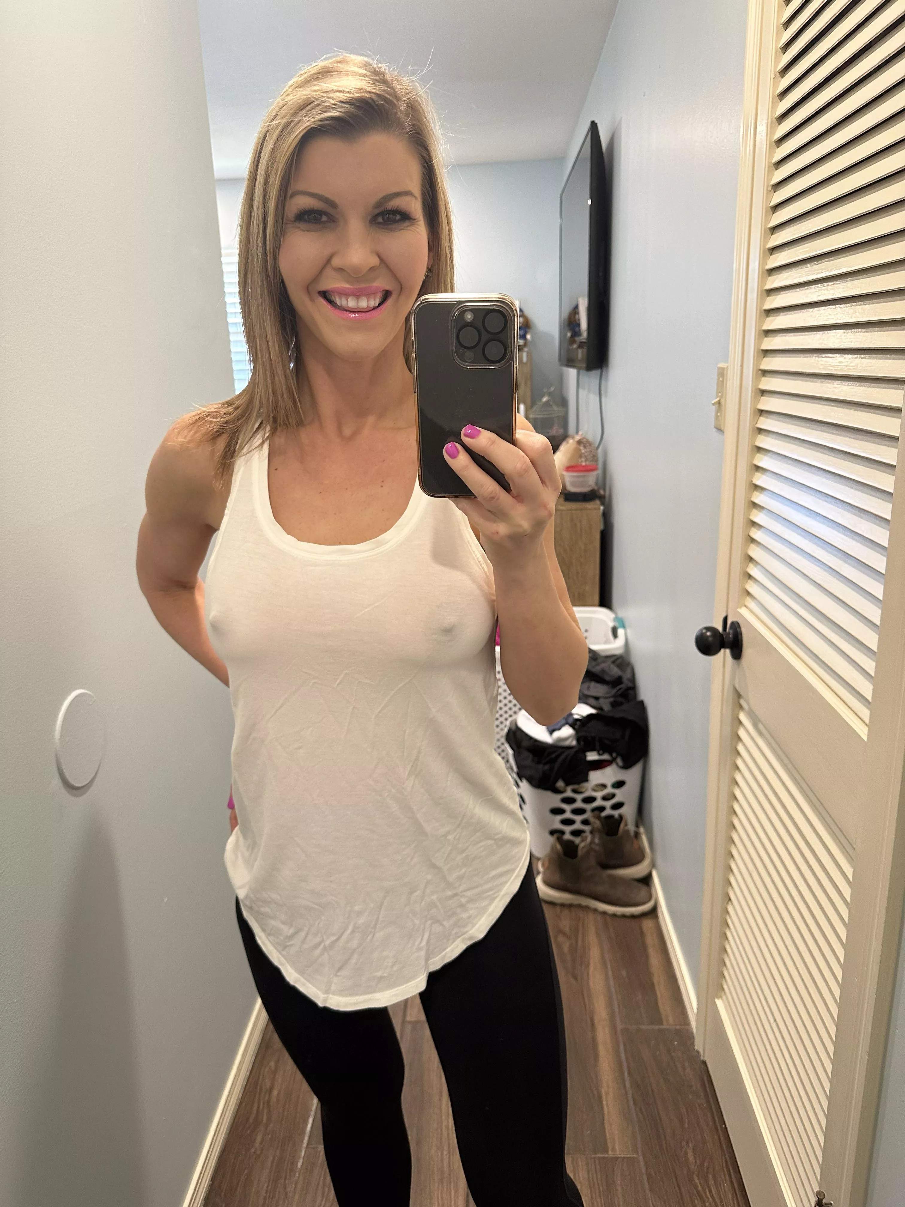 If I just smile at the gym, no one will notice at all posted by fitnesswife1983