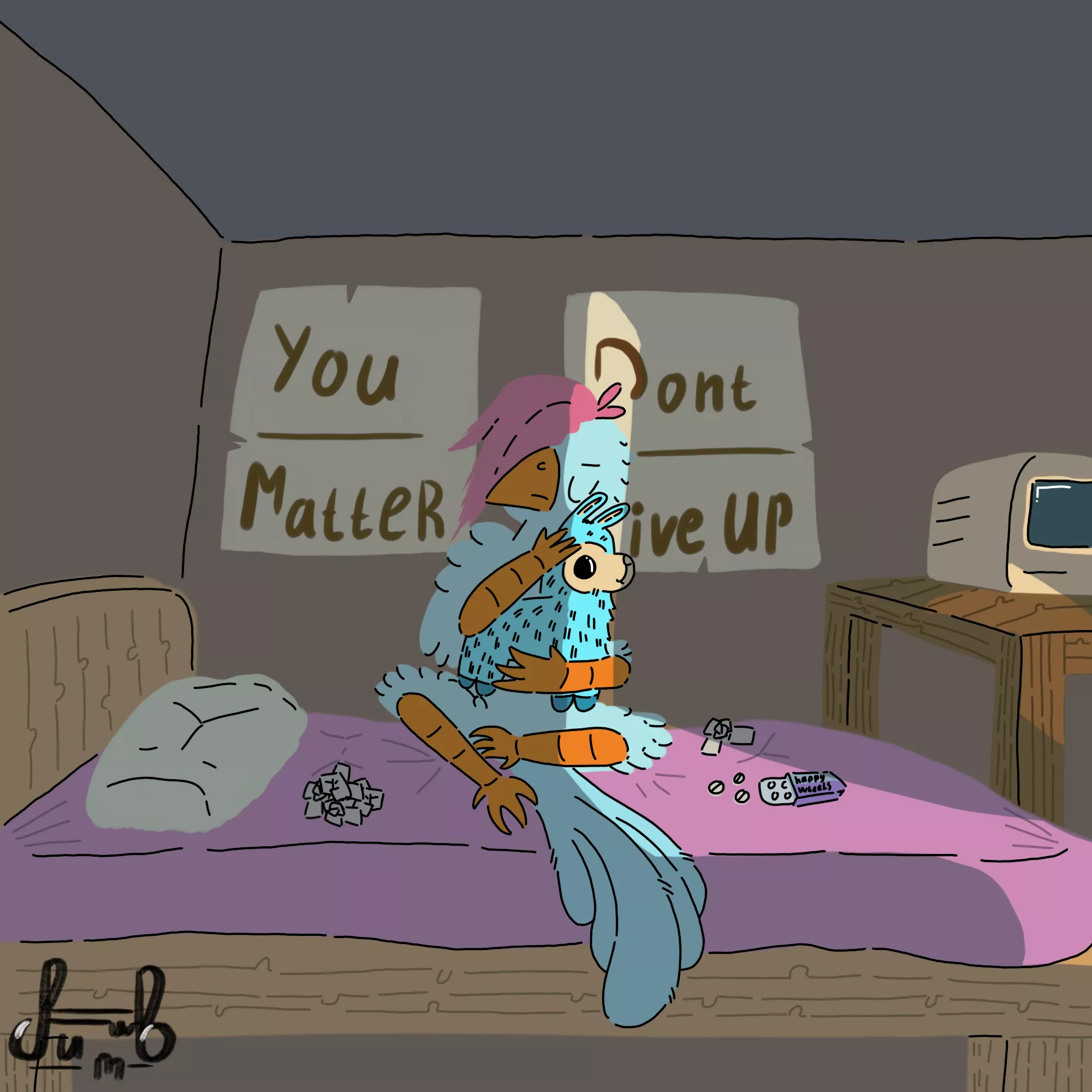 If life drives me crazy I take the wheels in my hands posted by dumblamma