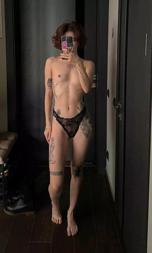 I'm wearing sexy new panties today posted by Farevkaoff