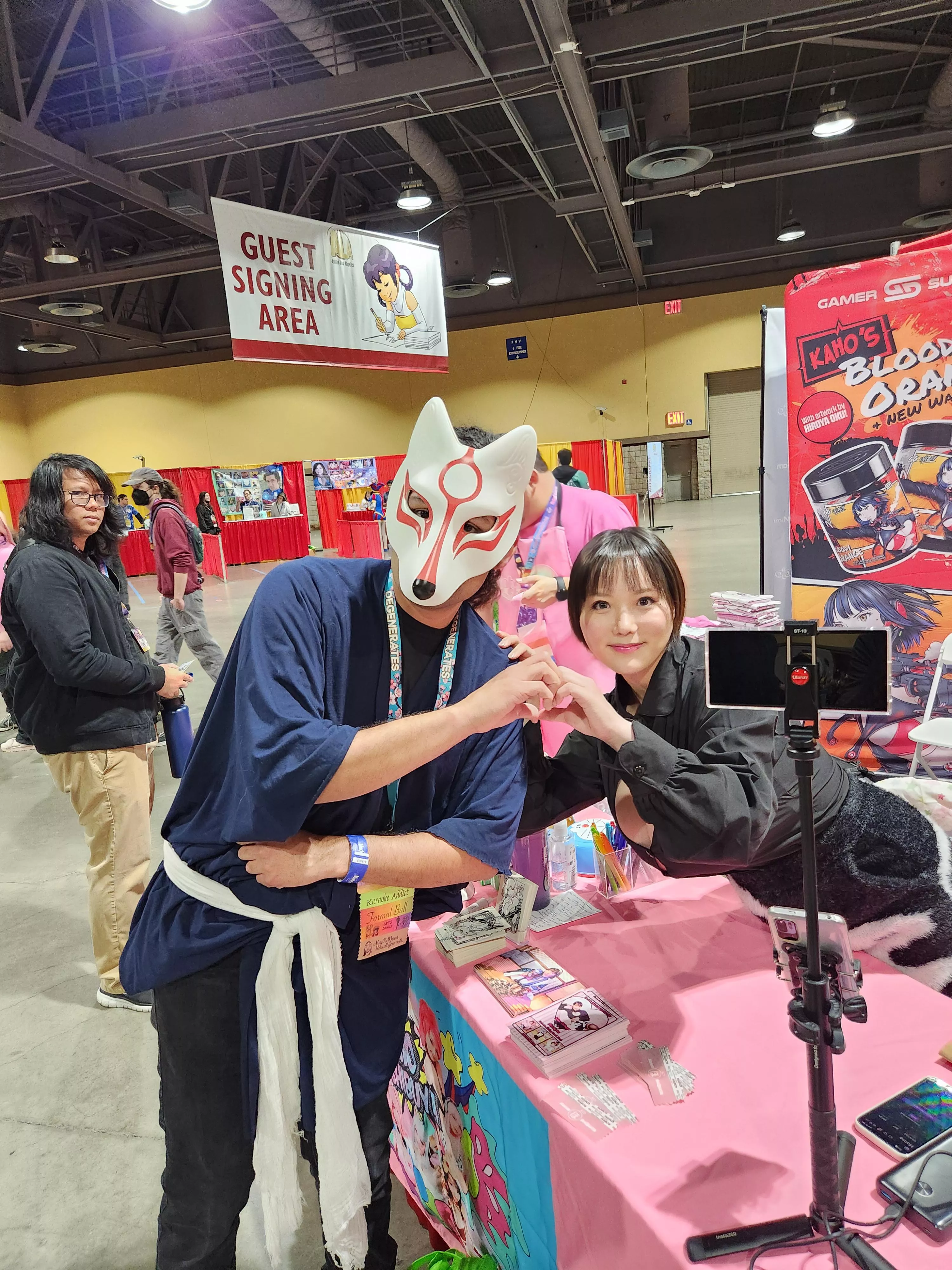 Me with Kaho Shibuya at ALA in Long Beach posted by MasterStardust