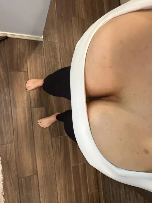 My POV of my tight ass sports bra by fitnesswife1983