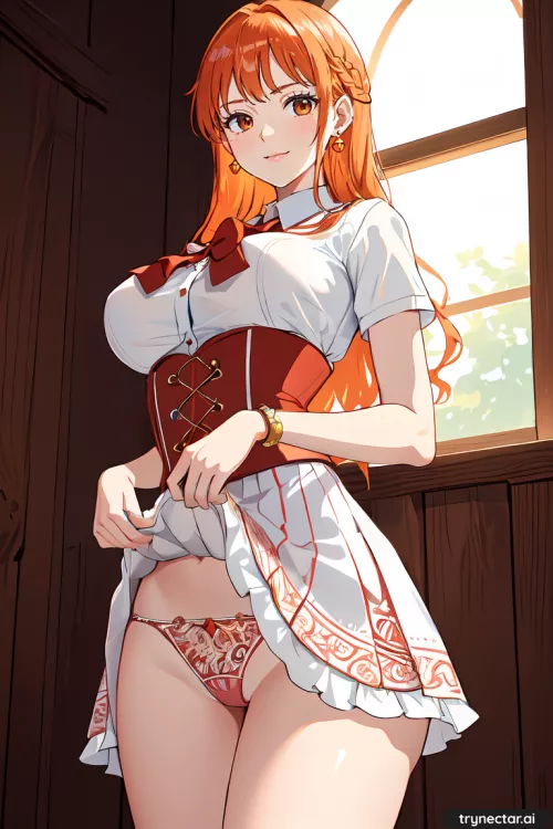 Nami skirt lift by aiyumeko