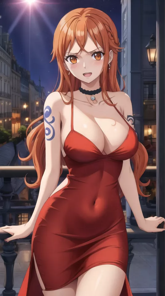 Red dress Nami hits different 😍 posted by PlasticNectarine2032