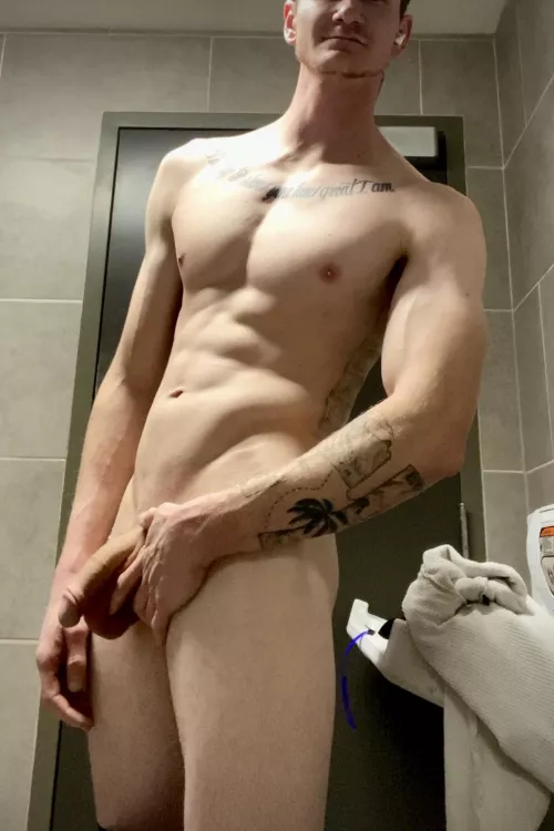 Run into the gas station restroom together 😉 by bigsecret21