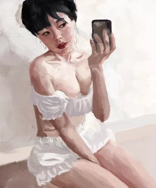 Selfie by me by waverly_blood