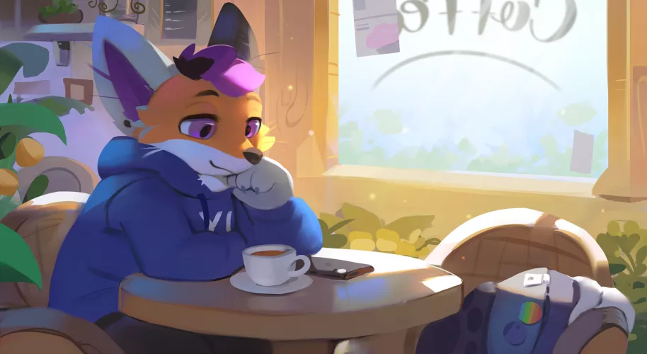 This is just me in my natural habitat [EloDoArt] by ScrambleFox