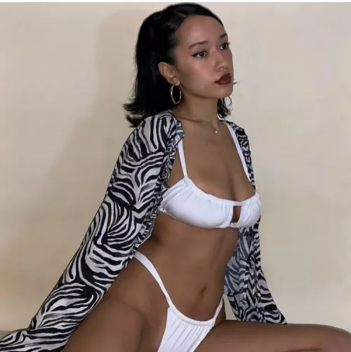 White bikini by Justinrcase1389