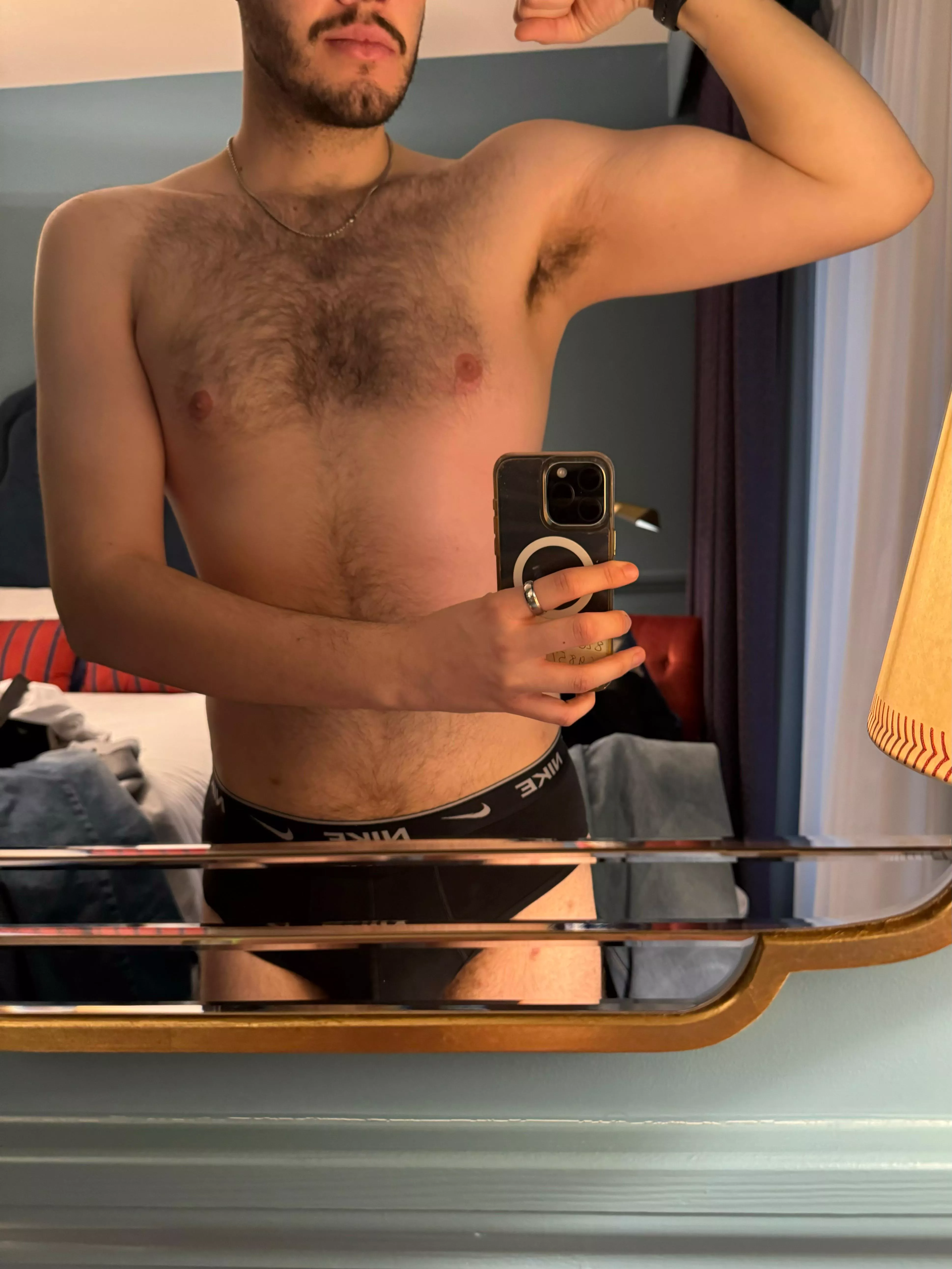 Wish my pits were as hairy as my chest 👀 posted by youngdom2399